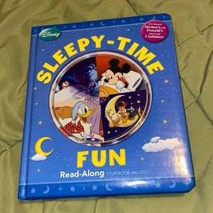 Disney Sleepy time fun book and CD.